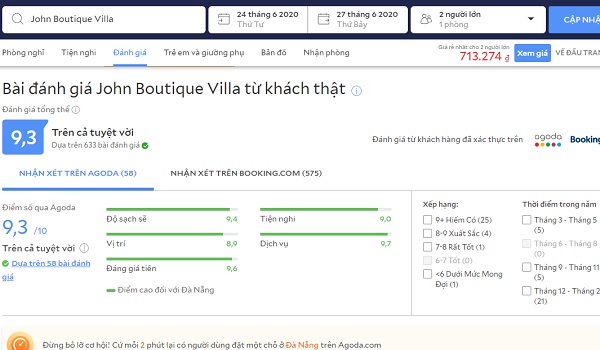 Đăng ký bán phòng khách sạn
