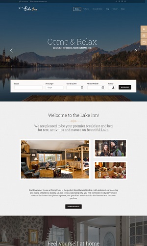 Mẫu thiết kế website khách sạn, resort