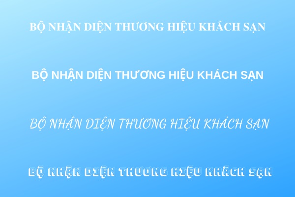 Bộ nhận diện thương hiệu khách sạn